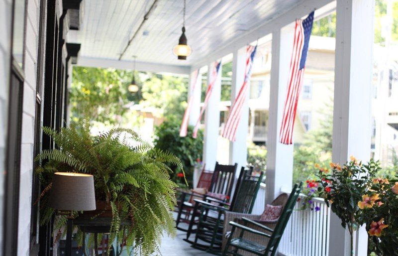 Rocking Chair Veranda Mornings